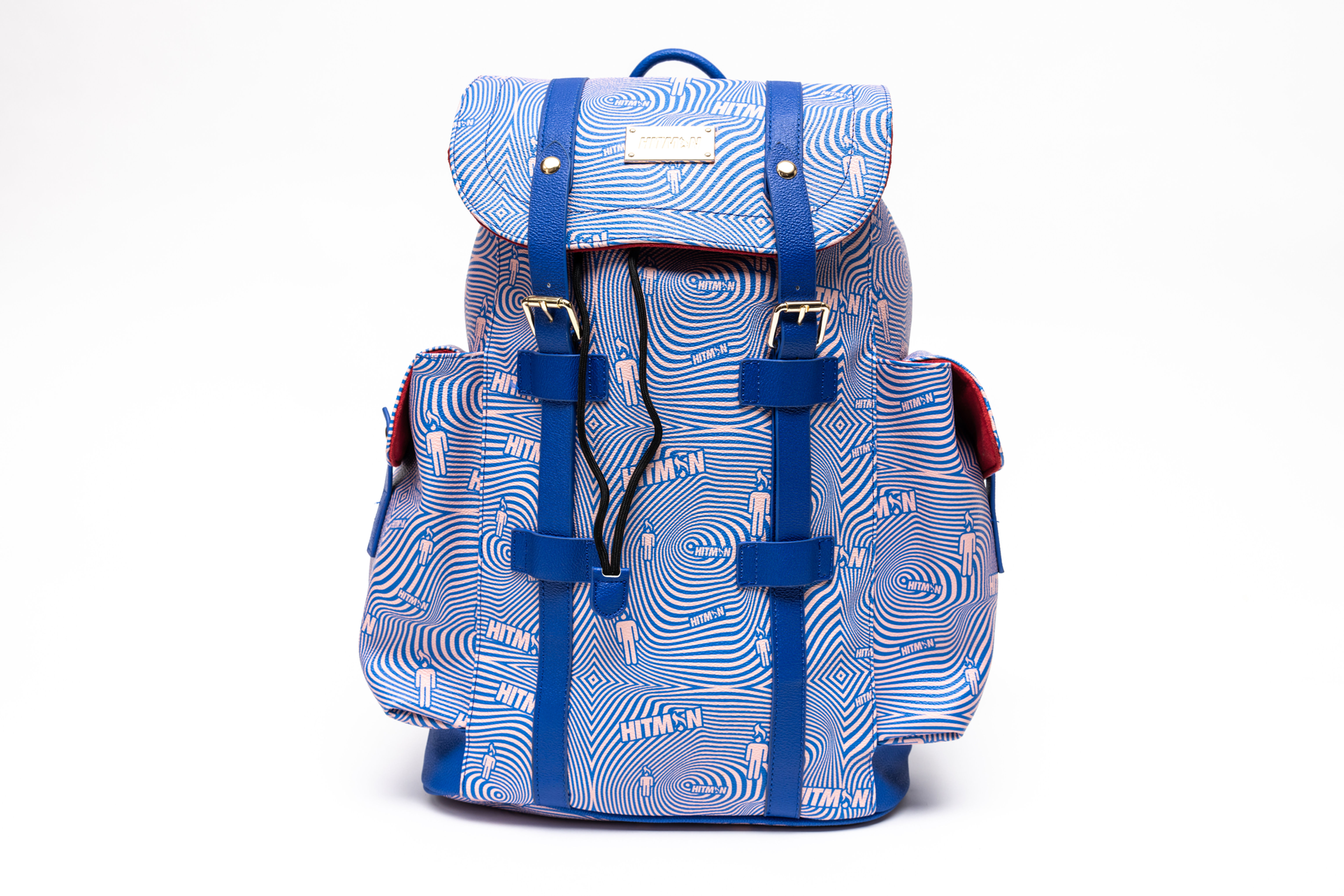 Hitman Professional - Pink and Blue Ripple