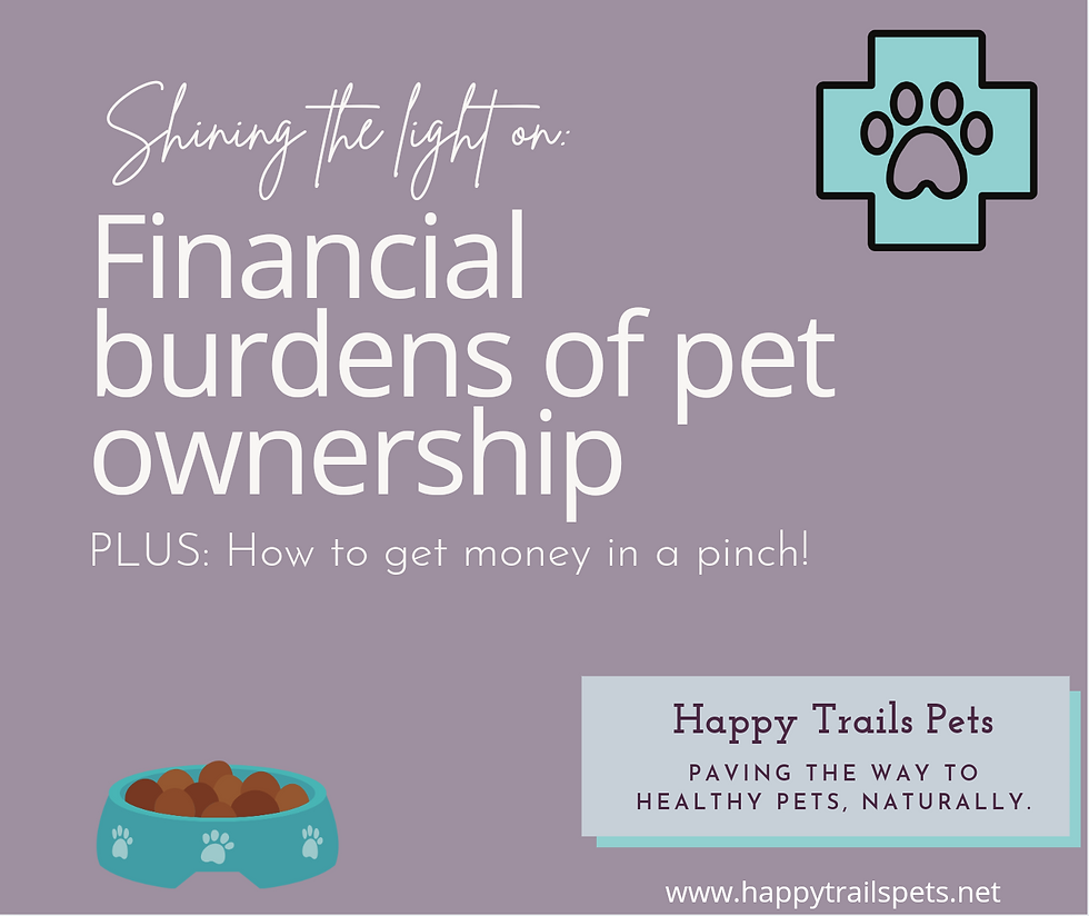 Finances of pet ownership