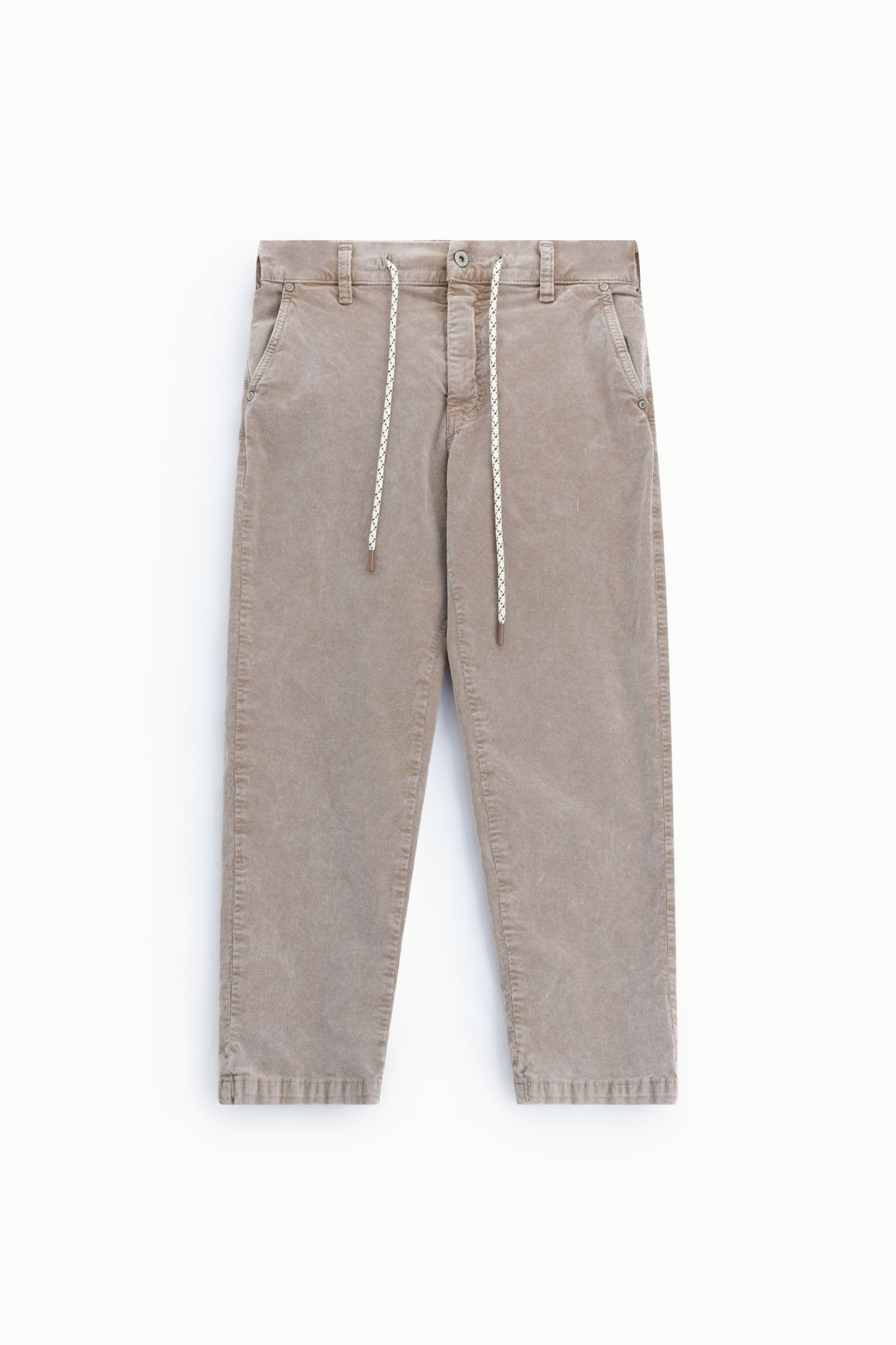 Pantalon chino cordon velour