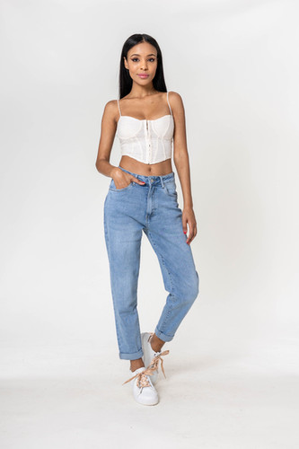 Jean mom Astrid Caprices 130