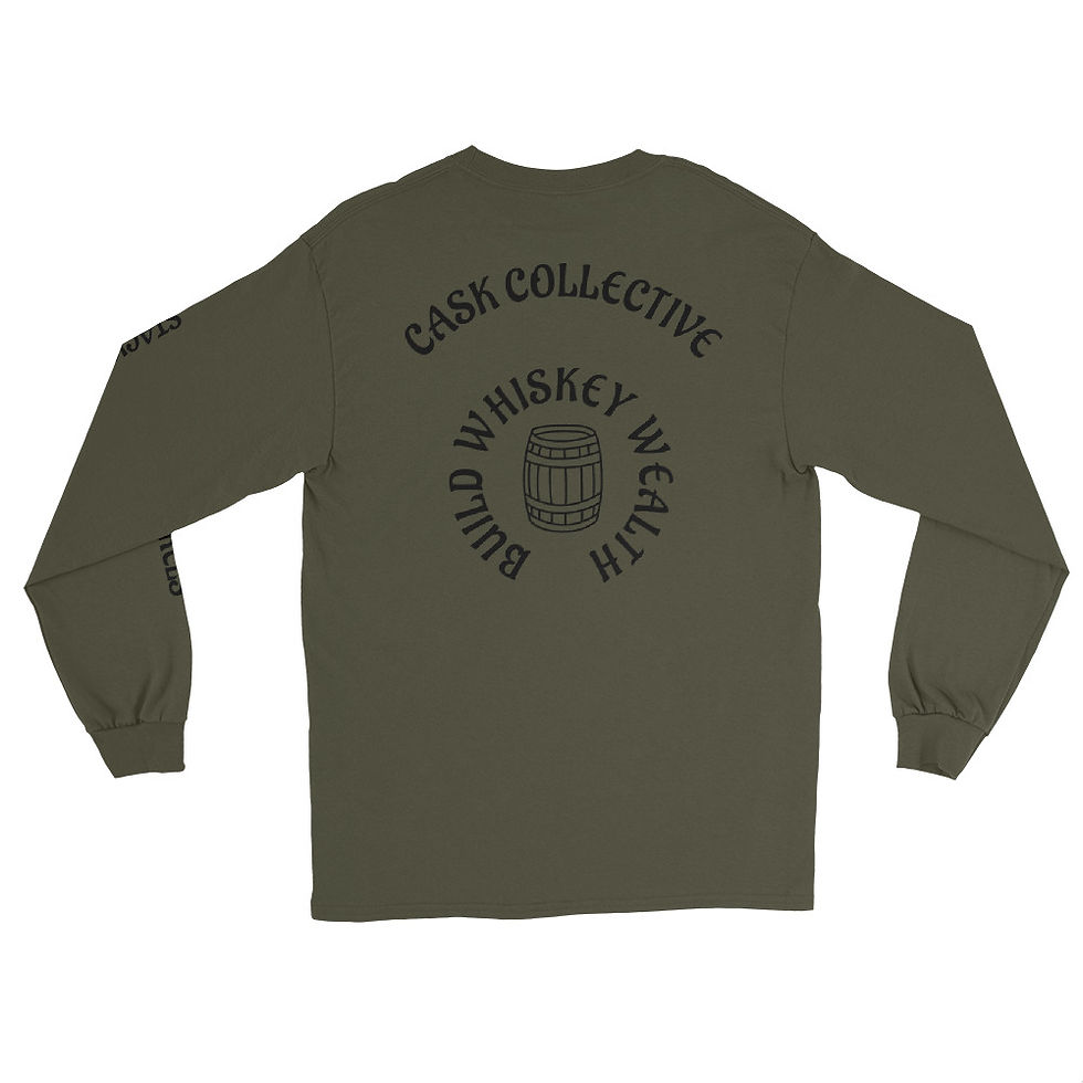 Thumbnail: Build Whiskey Wealth Long Sleeve Shirt