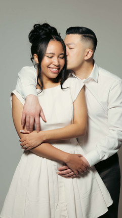 Engaged Couples Photos at the studio 