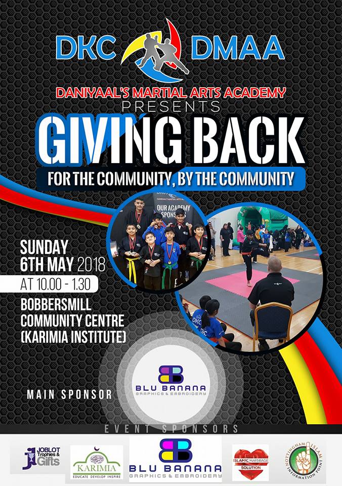 Giving Back  DKC & DMAA  Nottingham Islam Information Point