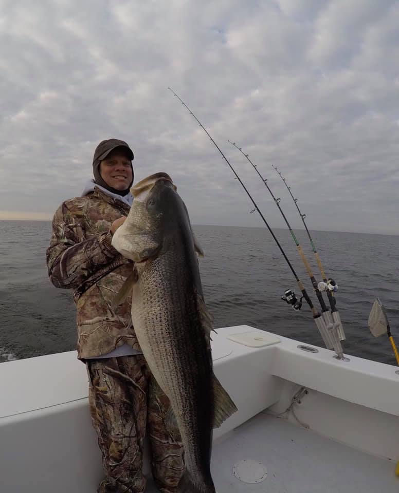 Big Striped Bass!