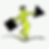 A person in yellow rides a unicycle, balancing a black square and triangle. The scene represents a balance between caring and challenging.