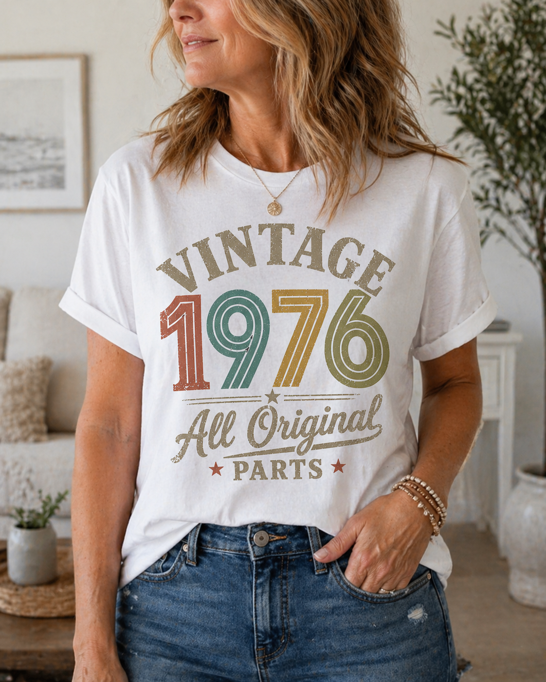 Vintage 1976 All Original Parts Shirt