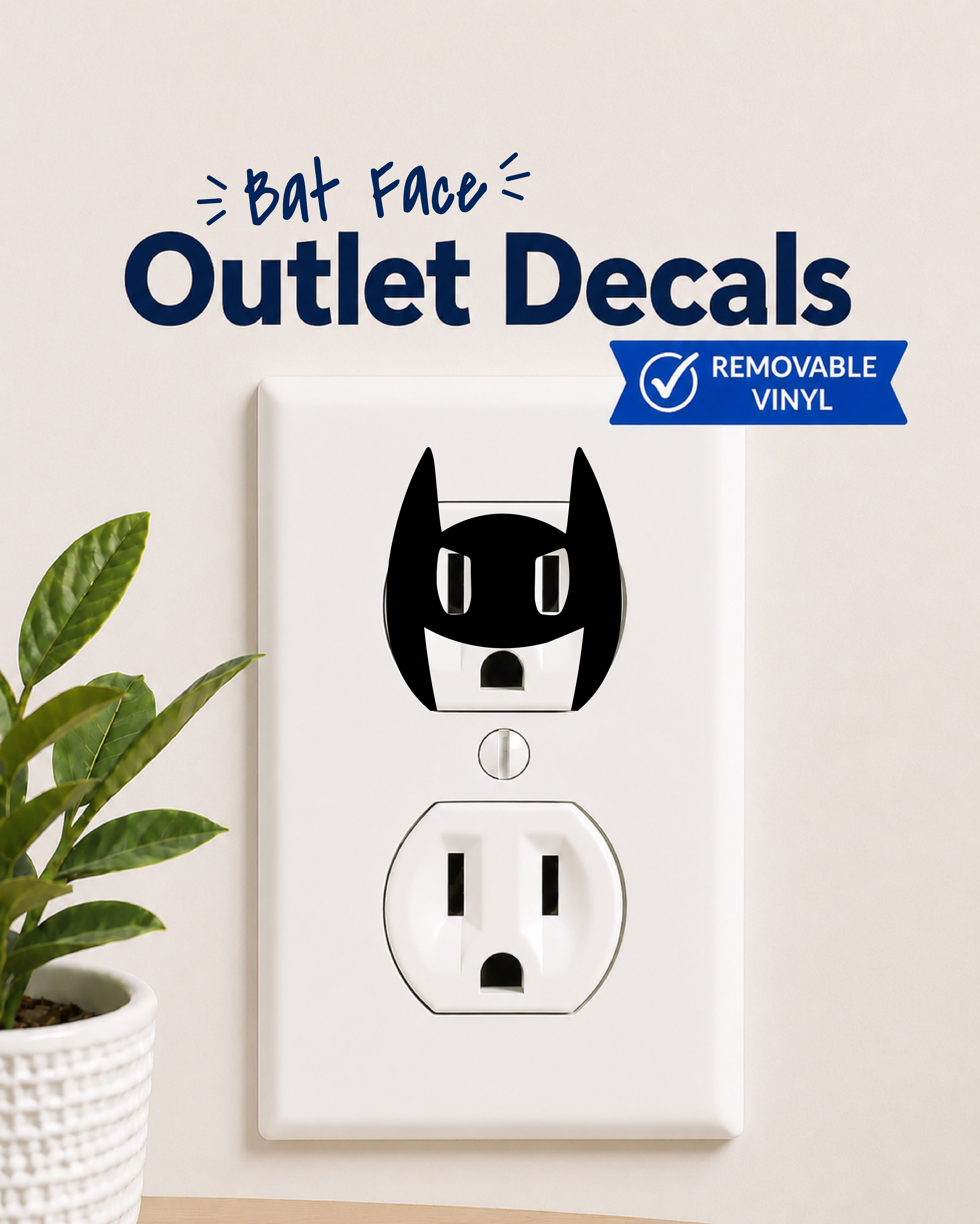 Batman Outlet Decals (Vinyl)