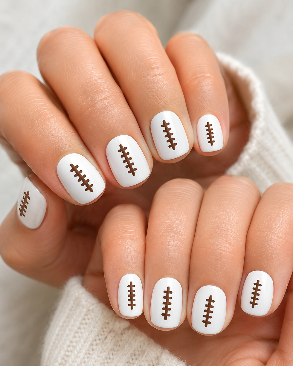 Thumbnail: Football Nail Decals