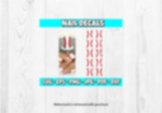 Baseball Laces SVG | Nails svg | Nail Art svg | Baseball svg