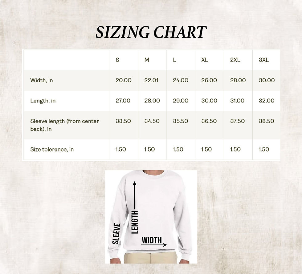 Thumbnail: Wildflowers Words Sweatshirt