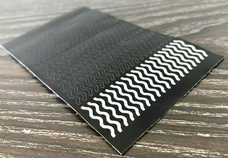 100 Wavy Line Nail Decals | Nail Art | Nail Stickers