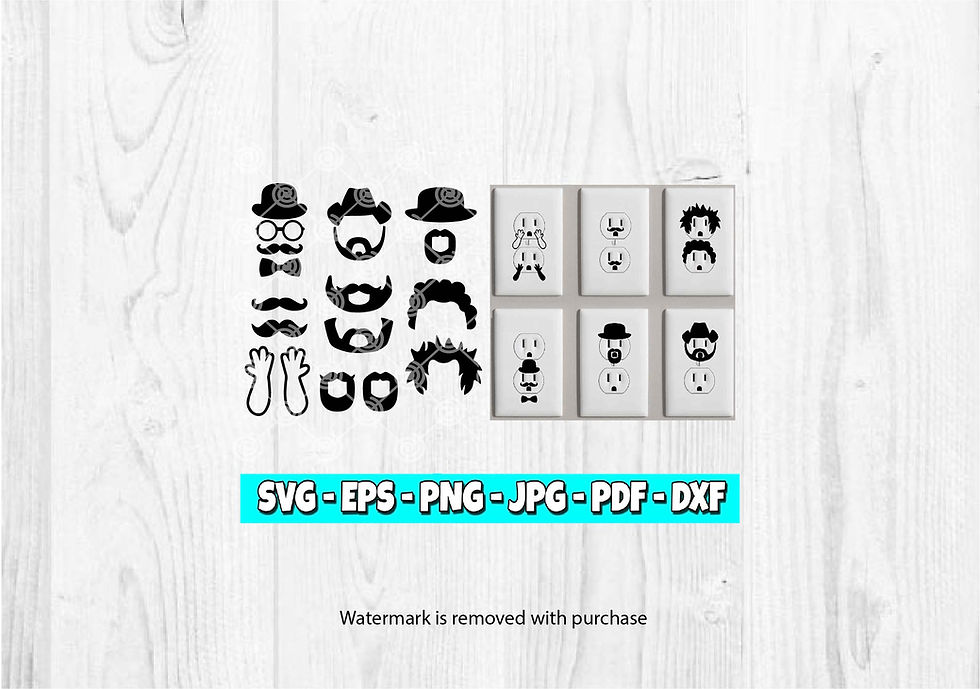 Outlet Bundle SVG | Yellowstone SVG | Beard svg | Walter White | Goatee svg