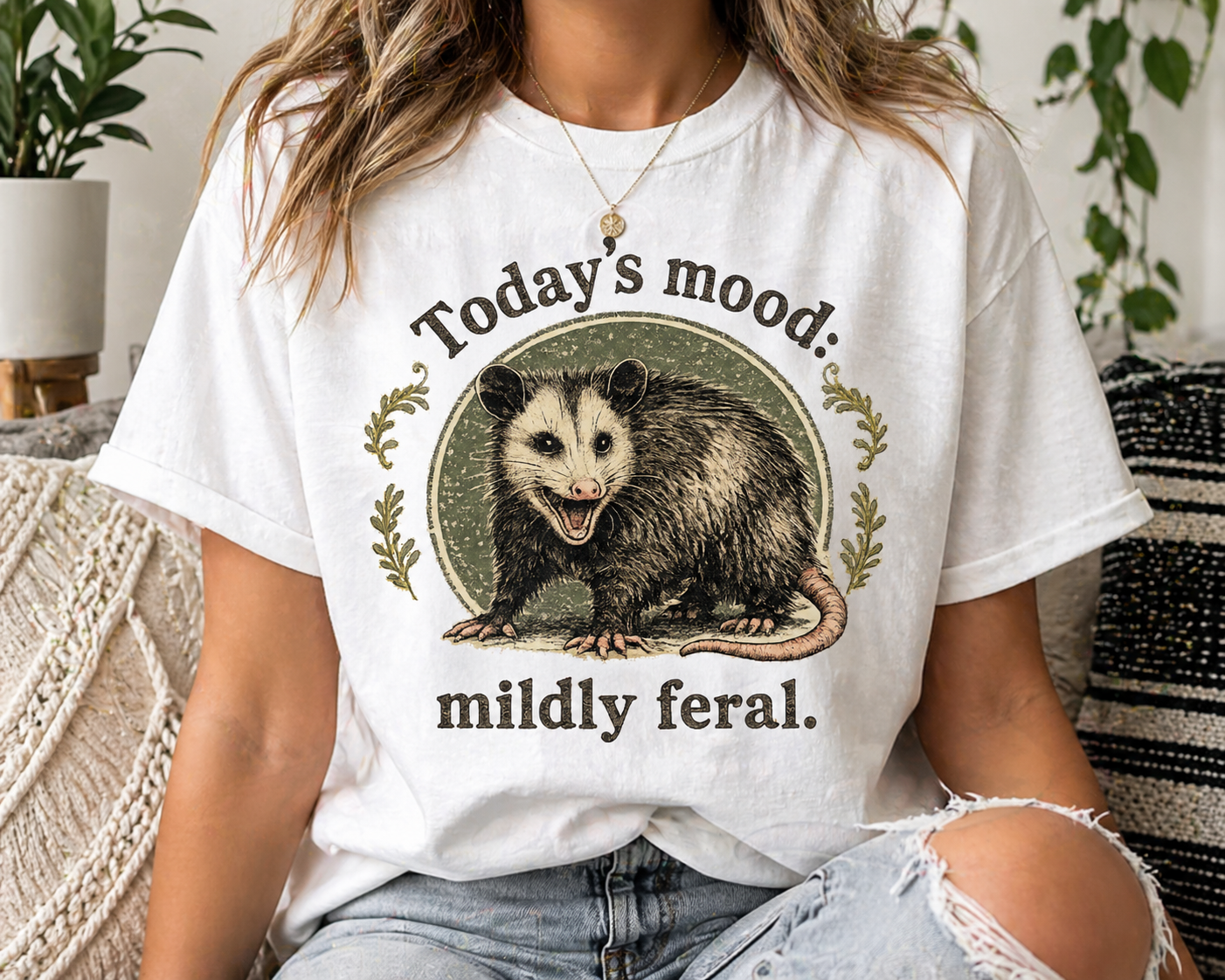 Todays Mood Mildly Feral Shirt