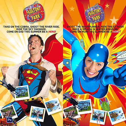 Superman and Supermum having the adventure of a lifetime.