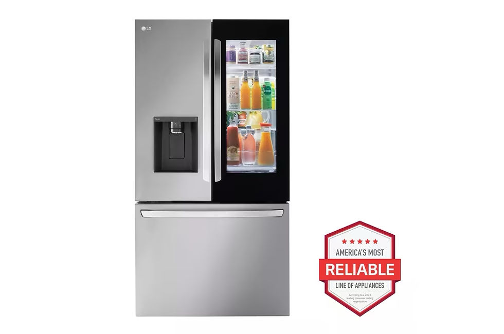 Smart InstaView® Counter-Depth Max French Door Refrigerator