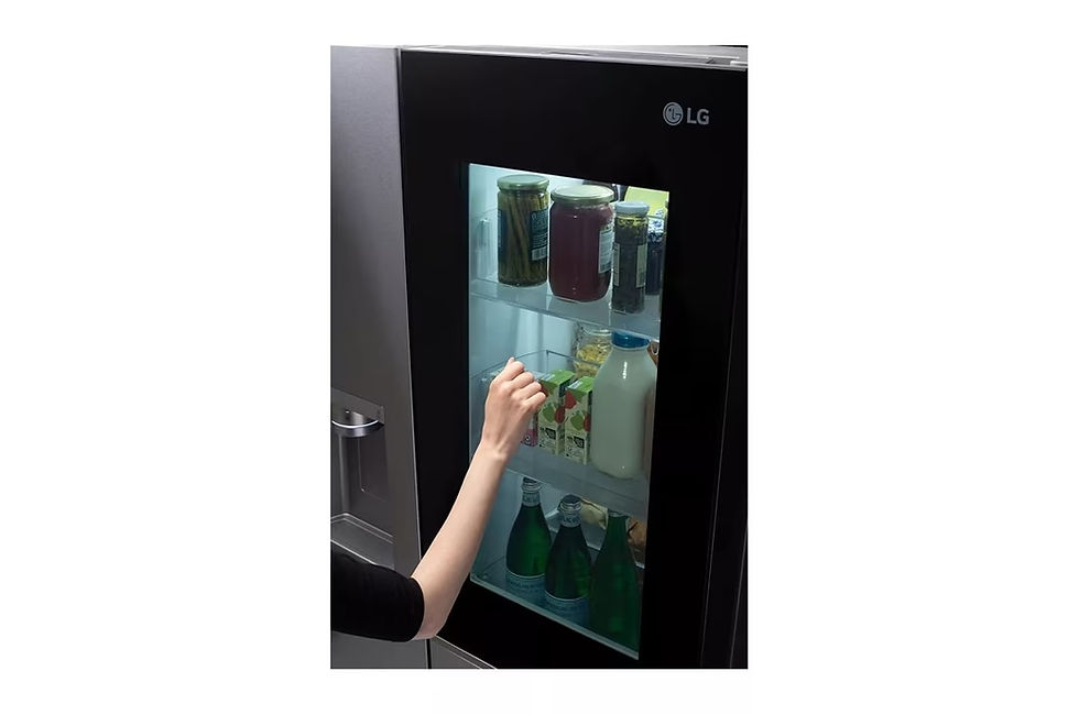 Thumbnail: 27 cu. ft. Side-By-Side  + Edge-to-Edge InstaView™ Refrigerator
