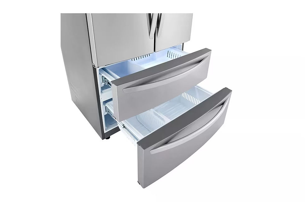 Thumbnail: 23 cu. ft. French Door Counter-Depth Refrigerator