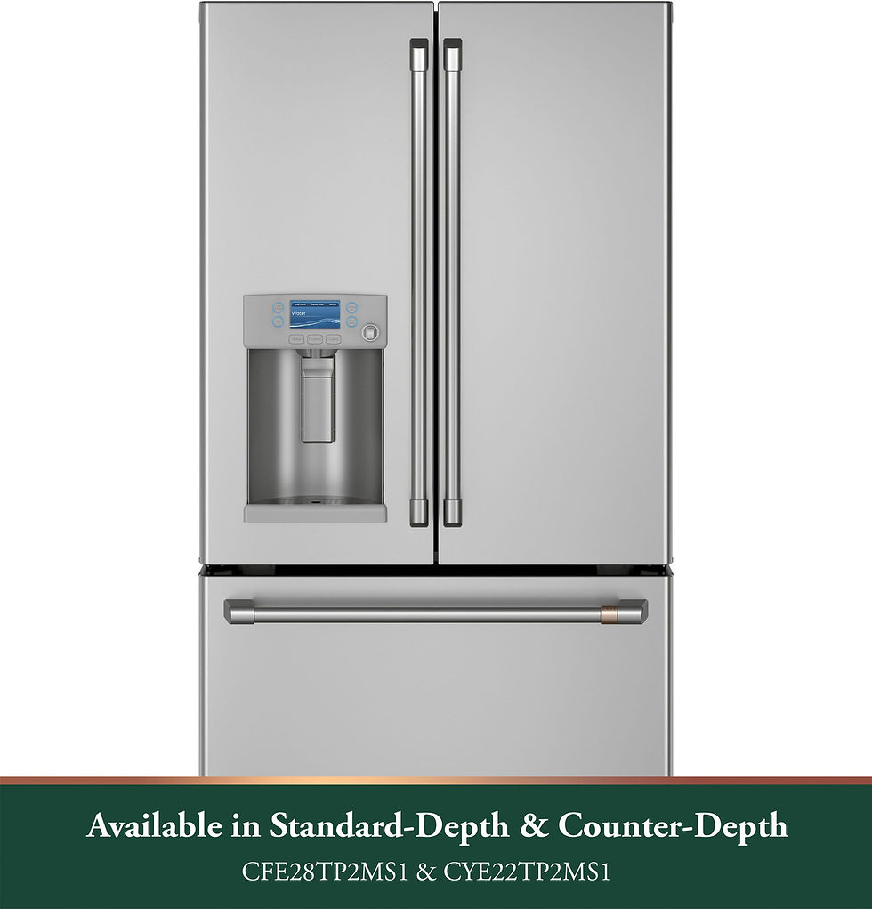 Thumbnail: Café 22.1 Cu. Ft. Smart Counter-Depth French-Door Refrigerator with Hot Water