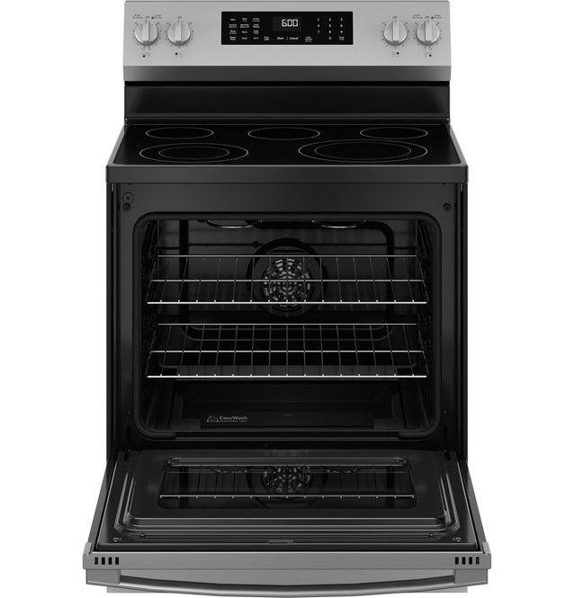 Thumbnail: GE® 30" Free-Standing Electric Convection Range with No Preheat Air Fry