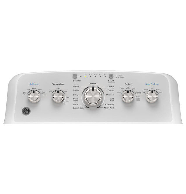 Miniatura: GE® ENERGY STAR® 4.6 cu. ft. Capacity Washer with Stainless Steel Basket