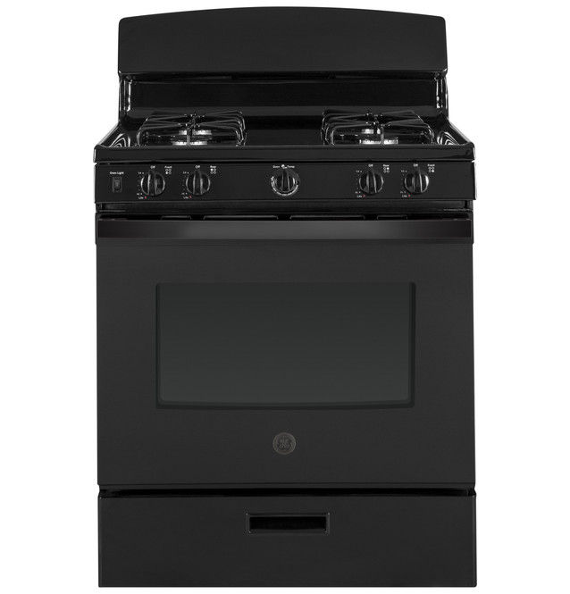 GE 30" Free-Standing Gas Range, JGBS30DEKBB