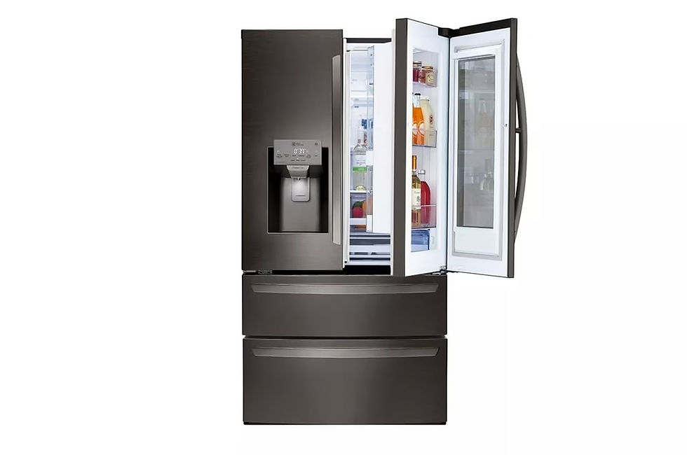 Thumbnail: 28 cu. ft. Smart wi-fi Enabled InstaView™ Door-in-Door® Refrigerator