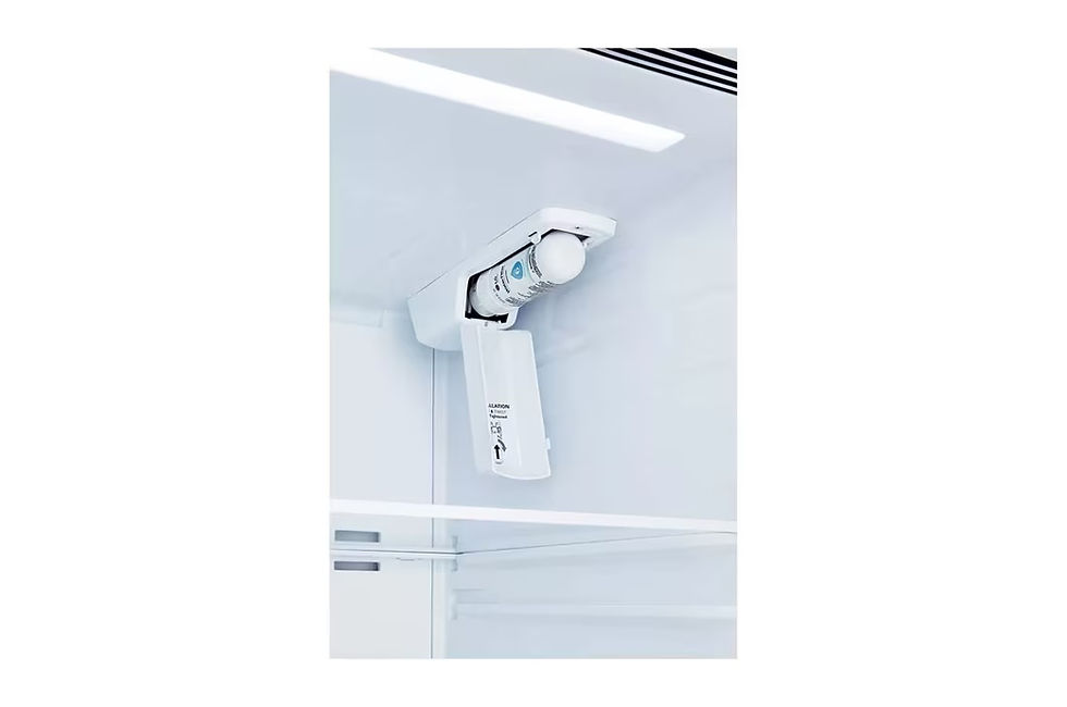 Thumbnail: LG 27 cu. ft. Side-by-Side Refrigerator with Smooth Touch Ice Dispenser