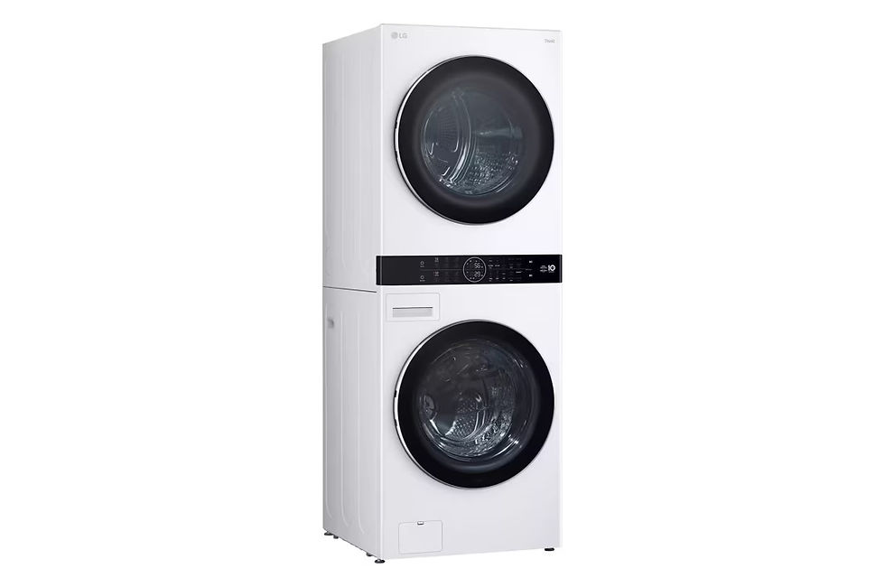 Thumbnail: Single Unit LG WashTower™ with Center Control™ 5.0 cu. ft. Front Load Washer