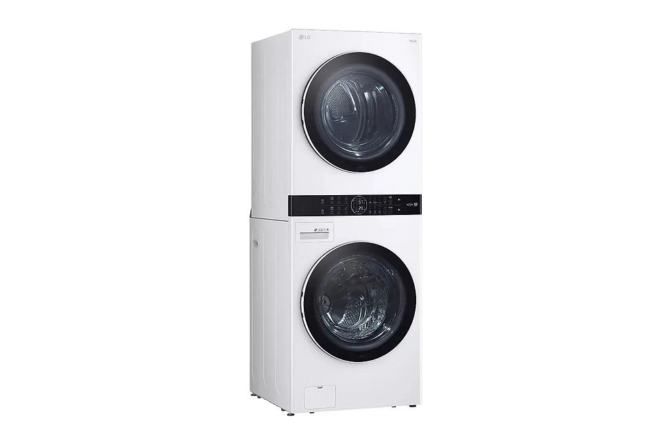 Thumbnail: Single Unit Front Load LG WashTower™ w/ Center Control™