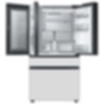 Thumbnail: Bespoke 4-Door French Door Refrigerator (23 Cu. Ft.)
