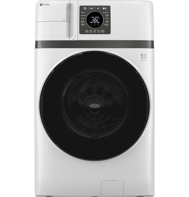 Miniatura: GE Profile 4.6 Cu. Ft. UltraFast Combo Washer Dryer, PFQ83HSSWWW