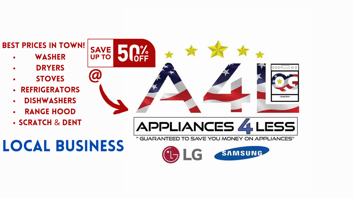 Appliances 4 Less South Orlando Discount Open Box Appliance Store