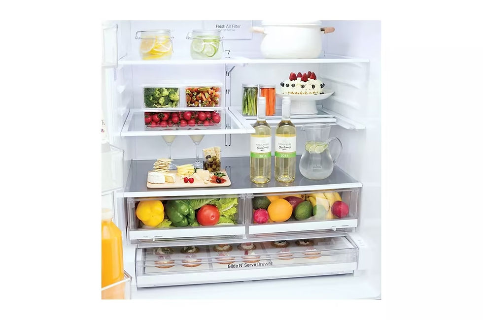 Thumbnail: 28 cu.ft. Smart wi-fi Enabled French Door Refrigerator PrintProof™