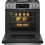 Miniatura: GE Profile 30" Slide-In Gas Range, PGS930YPFS