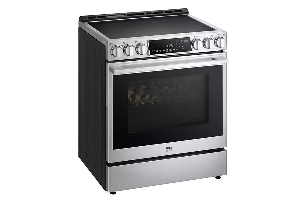 Thumbnail: LG STUDIO 6.3 cu. ft. InstaView® Induction Slide-in Range with Air Fry and Air