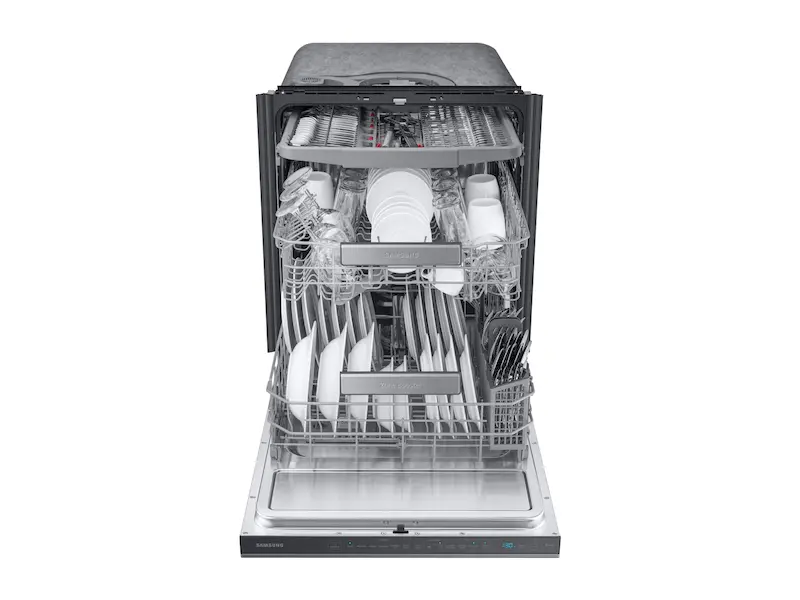 Thumbnail: Smart Linear Wash 39dBA Dishwasher in Black Stainless Steel