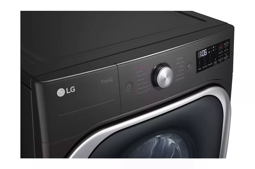 Thumbnail: Mega Capacity Smart wi-fi Enabled Front Load Gas Dryer with TurboSteam™