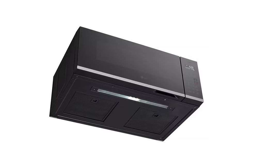 Thumbnail: LG 1.3 cu. ft. Smart Low Profile Over-the-Range Microwave Oven