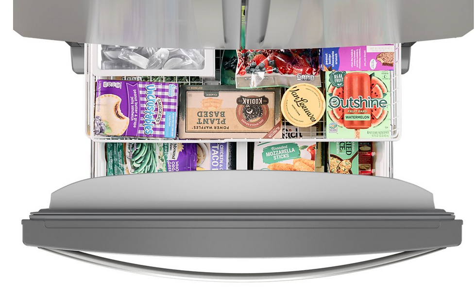 Thumbnail: 36-Inch Wide Full-Depth French Door Bottom Mount Refrigerator - 25 cu. ft.