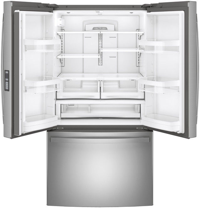 Thumbnail: GE® ENERGY STAR® 28.7 Cu. Ft. Fingerprint Resistant French-Door Refrigerator