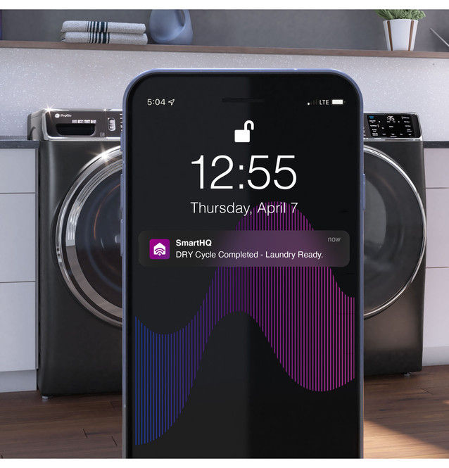 Thumbnail: GE Profile™ 7.8 cu. ft. Capacity Smart Front Load Gas Dryer with Steam