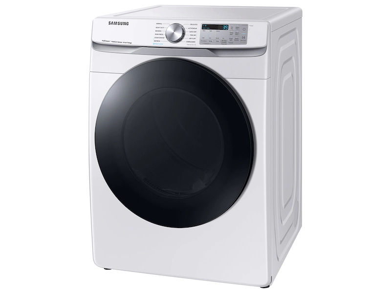 Thumbnail: 7.5 cu. ft. Smart Stackable Vented Electric Dryer with Steam Sanitize+ in White