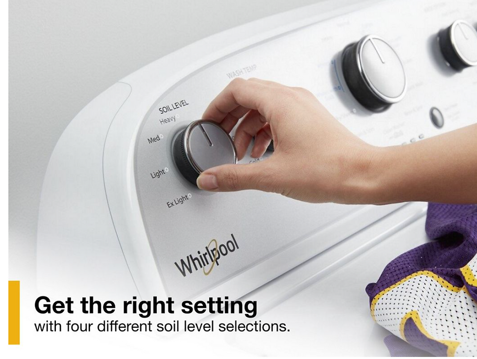 Miniatura: Whirlpool® 3.8 cu. ft. Top Load Washer with Soaking Cycles