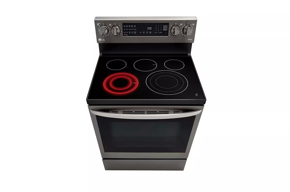 Thumbnail: LG 6.3 cu ft. Smart Wi-Fi Enabled True Convection InstaView® Electric Range