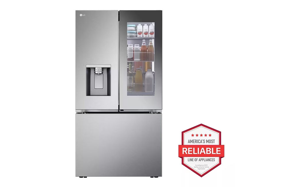 26 cu. ft. Smart Mirror InstaView® Counter-Depth MAX™ French Door Refrigerator
