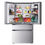 Thumbnail: 29 cu. ft. Smart InstaView® Door-in-Door® Standard-Depth MAX™ 4-Door French Door