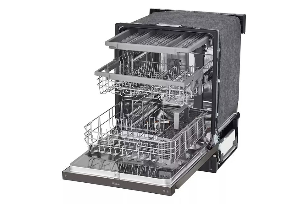 Thumbnail: 24 Inch Full Console Dishwasher w/  Front Controls, EasyRack