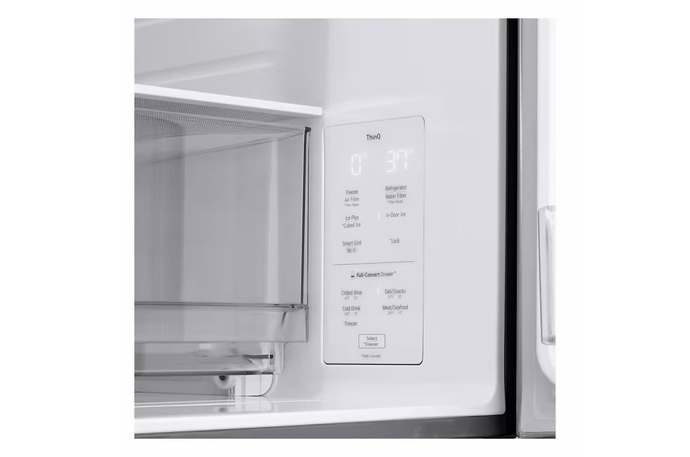 Thumbnail: LG 29 cu. ft. Smart Standard-Depth MAX™ 4-Door French Door Refrigerator