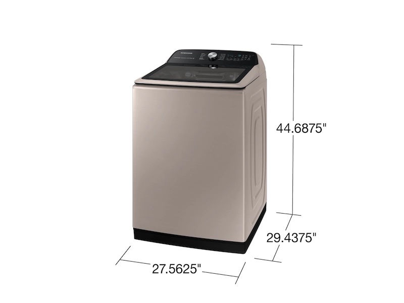 Miniatura: 5.2 cu. ft. Large Capacity Smart Top Load Washer with Super Speed champane