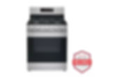 5.8 cu ft. Smart Wi-Fi Enabled Fan Convection Gas Range with Air Fry